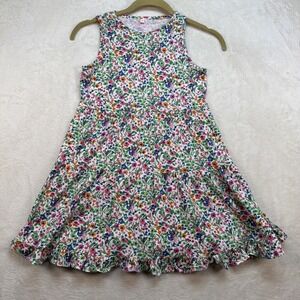 Crewcuts Girls Floral Dress Sleeveless Fit Flare Casual Play Size‎ 8